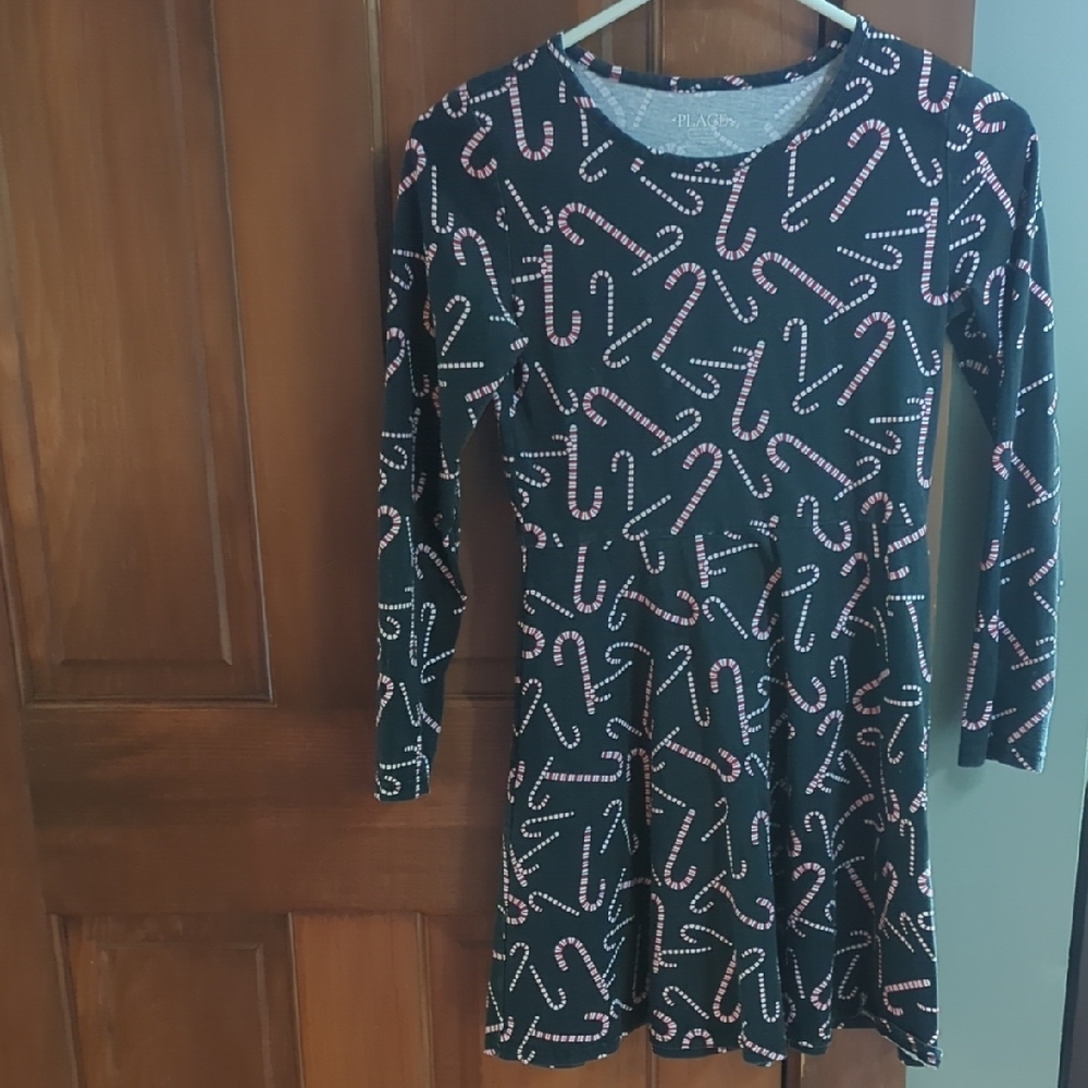LIKE NEW Candy Cane Dress 10